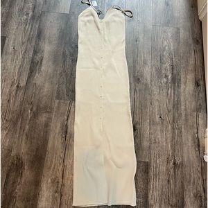 Cream Sweater Dress M